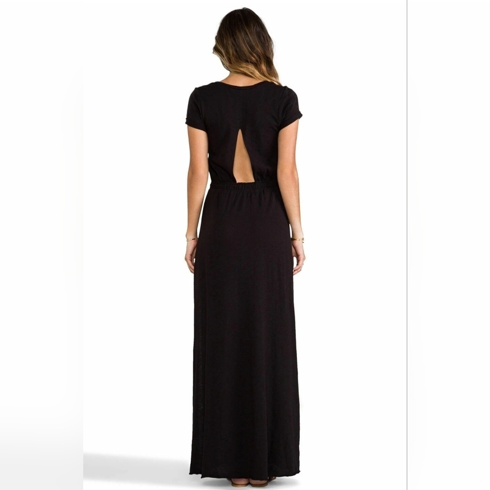 Free People FP Beach Audrina Maxi Dress Side Slit Open Back Cinch Waist XS NWT - Picture 7 of 16